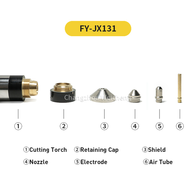 FY-JX131 شعلة آلة قطع البلازما FY-JX131 شعلة تبريد المياه