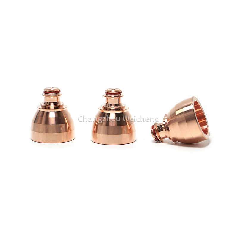 قطع غيار شعلة قطع البلازما Kjellberg Nozzle T2130Y .11.846.921.430 المواد الاستهلاكية 