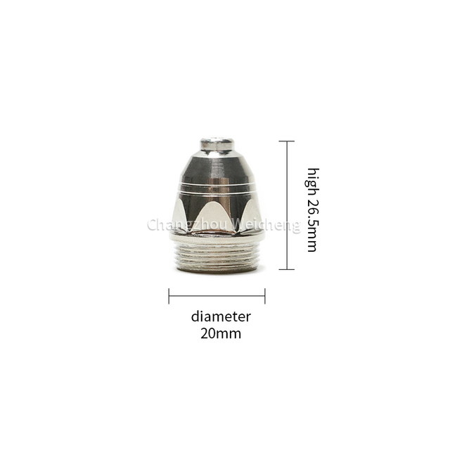  قطع البلازما فوهة البلازما الاستهلاكية P80 فوهة لشعلة P80