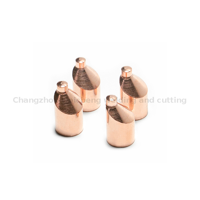 تسليم سريع غطاء القطب تلميح المقاومة لحام كهربائي المواد 13*24 مللي متر